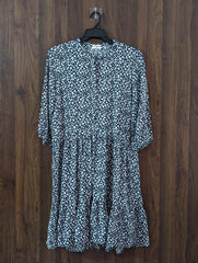 Imported Western mini dress chiffon mini dress No-2595 Velnoor Store