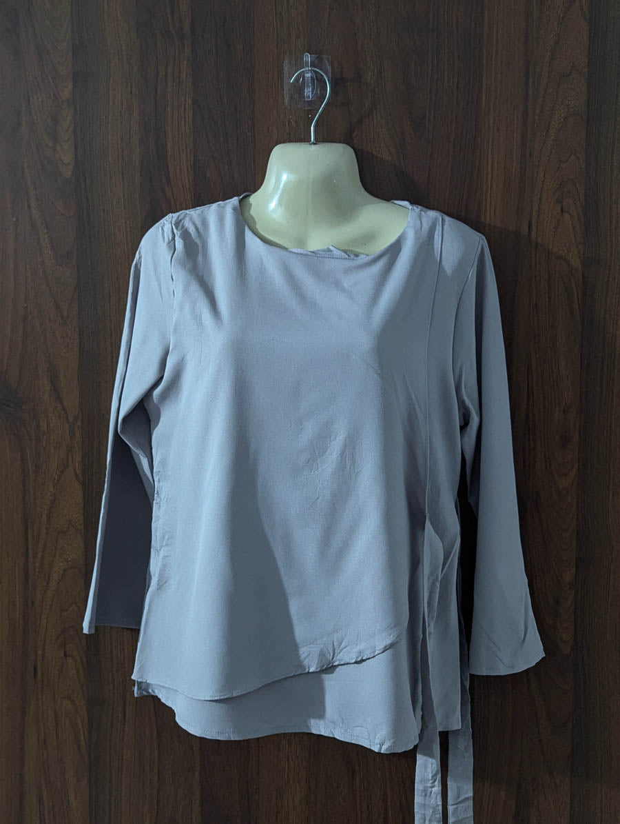 Imported Full sleeve top chiffon full sleeve top No-5134 Velnoor Store