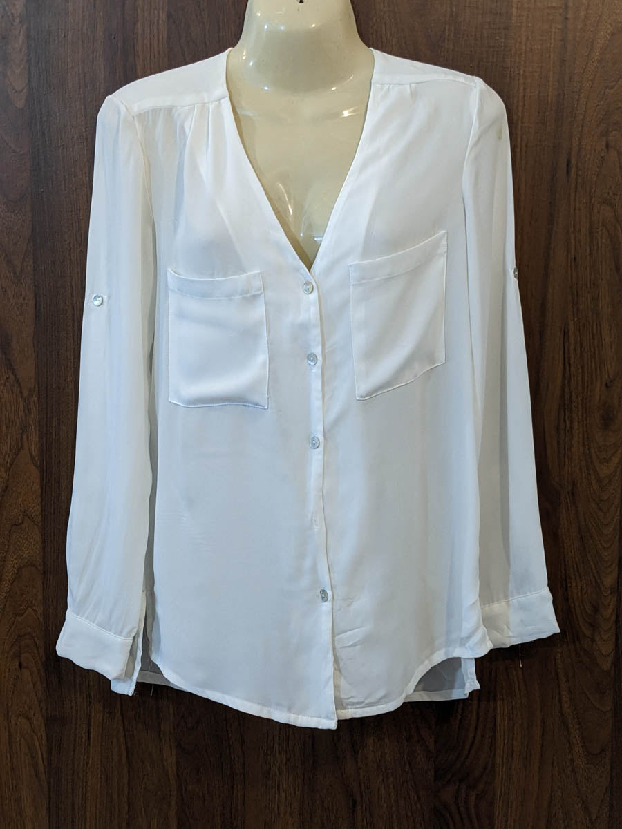 Imported Full sleeve top chiffon full sleeve top No-7360 Velnoor Store