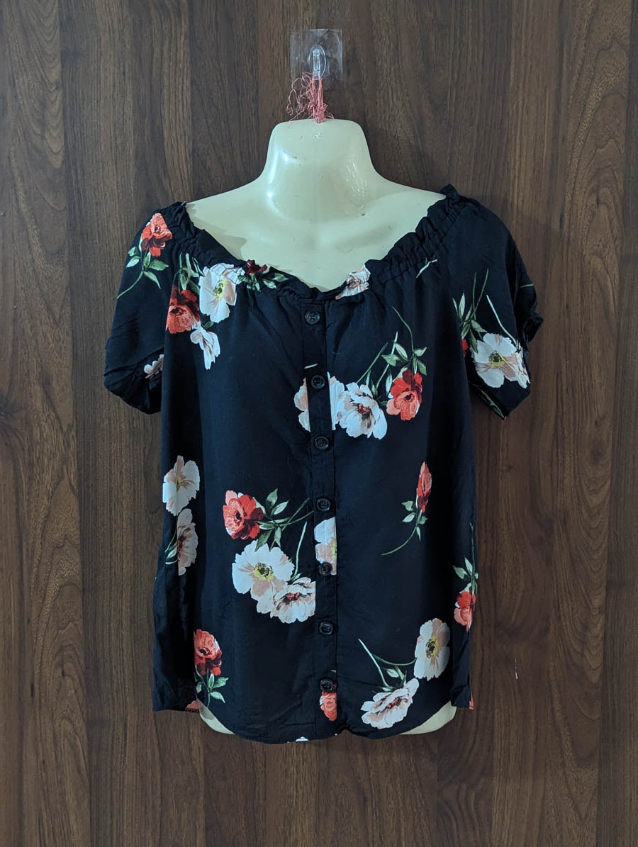 Imported Half sleeve top cotton half sleeve top No-5401 Velnoor Store