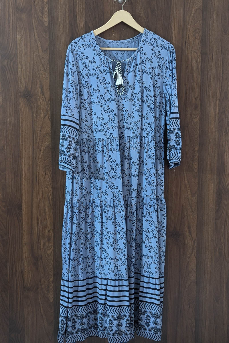 Western Maxi cotton maxi No-2519 Velnoor Store