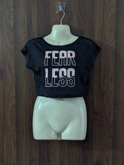 Imported Crop top jersey crop top No-4145 Velnoor Store