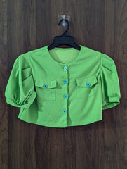 Imported Crop top jersey crop top No-3273 Velnoor Store