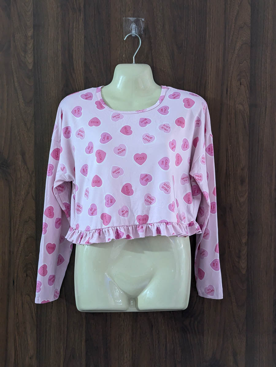 Imported Crop top jersey crop top No-3778 Velnoor Store