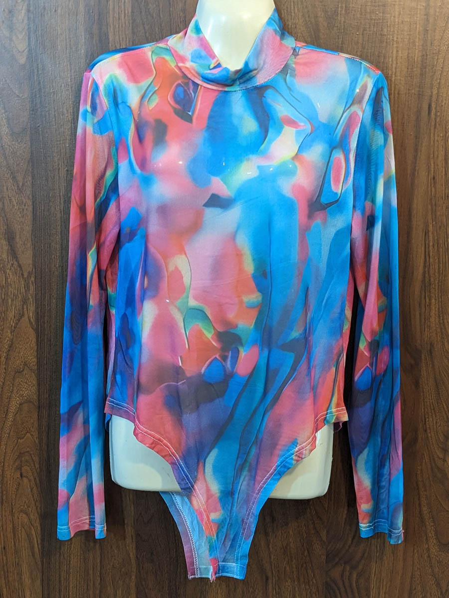 Imported Full sleeve top net full sleeve top No-7397 Velnoor Store