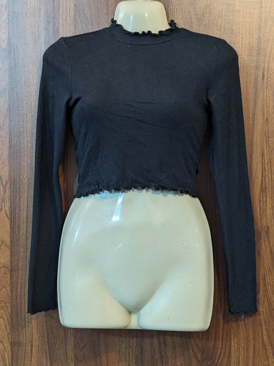 Imported Winter crop top winter winter crop top No-8162 Velnoor Store