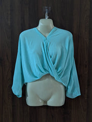 Imported Crop top chiffon crop top No-4327 Velnoor Store