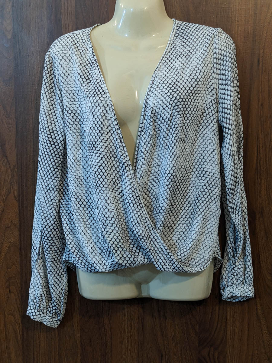Imported Full sleeve top chiffon full sleeve top No-7505 Velnoor Store