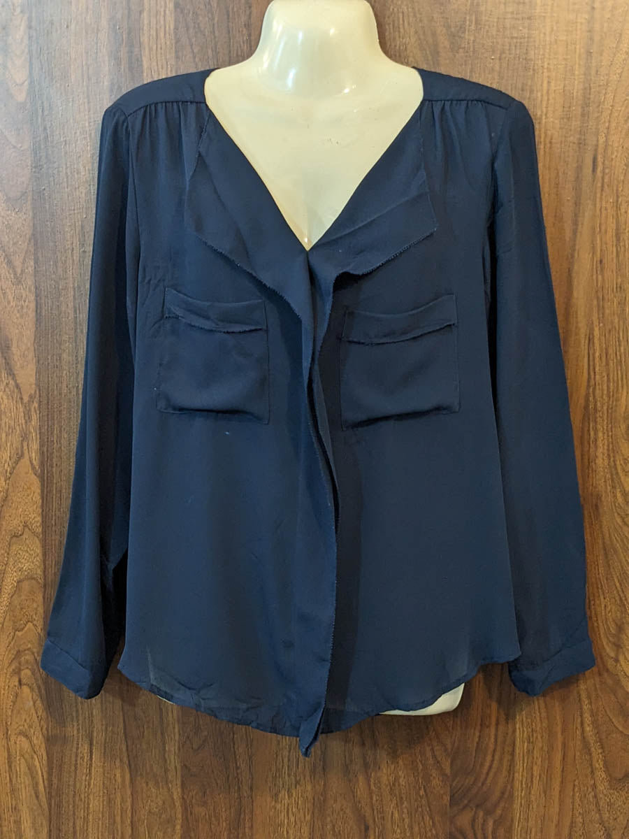 Imported Full sleeve top chiffon full sleeve top No-7455 Velnoor Store
