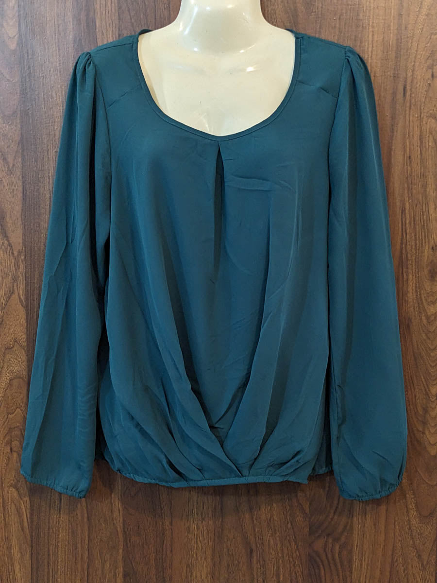 Imported Full sleeve top chiffon full sleeve top No-7443 Velnoor Store
