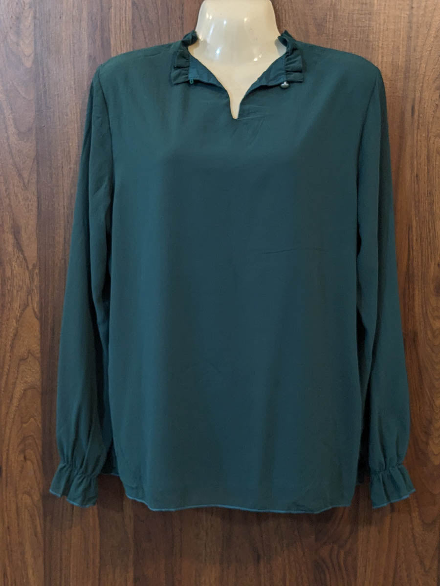Imported Full sleeve top chiffon full sleeve top No-7484 Velnoor Store