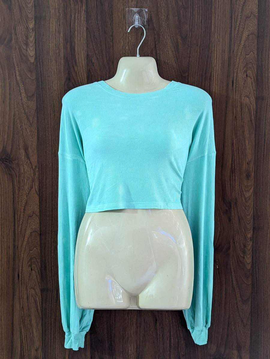 Imported Crop top jersey crop top No-3770 Velnoor Store