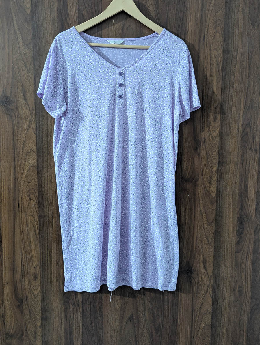 Imported nighty jersey Nighty No-2918 Velnoor Store