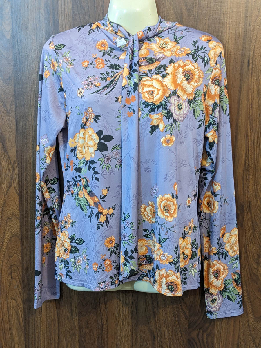 Imported Full sleeve top silk jersey full sleeve top No-7567 Velnoor Store
