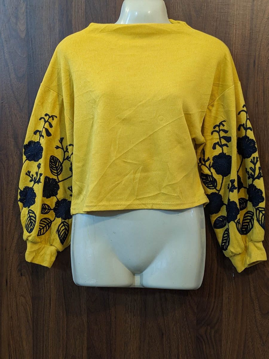 Imported Winter crop top winter winter crop top No-8136 Velnoor Store