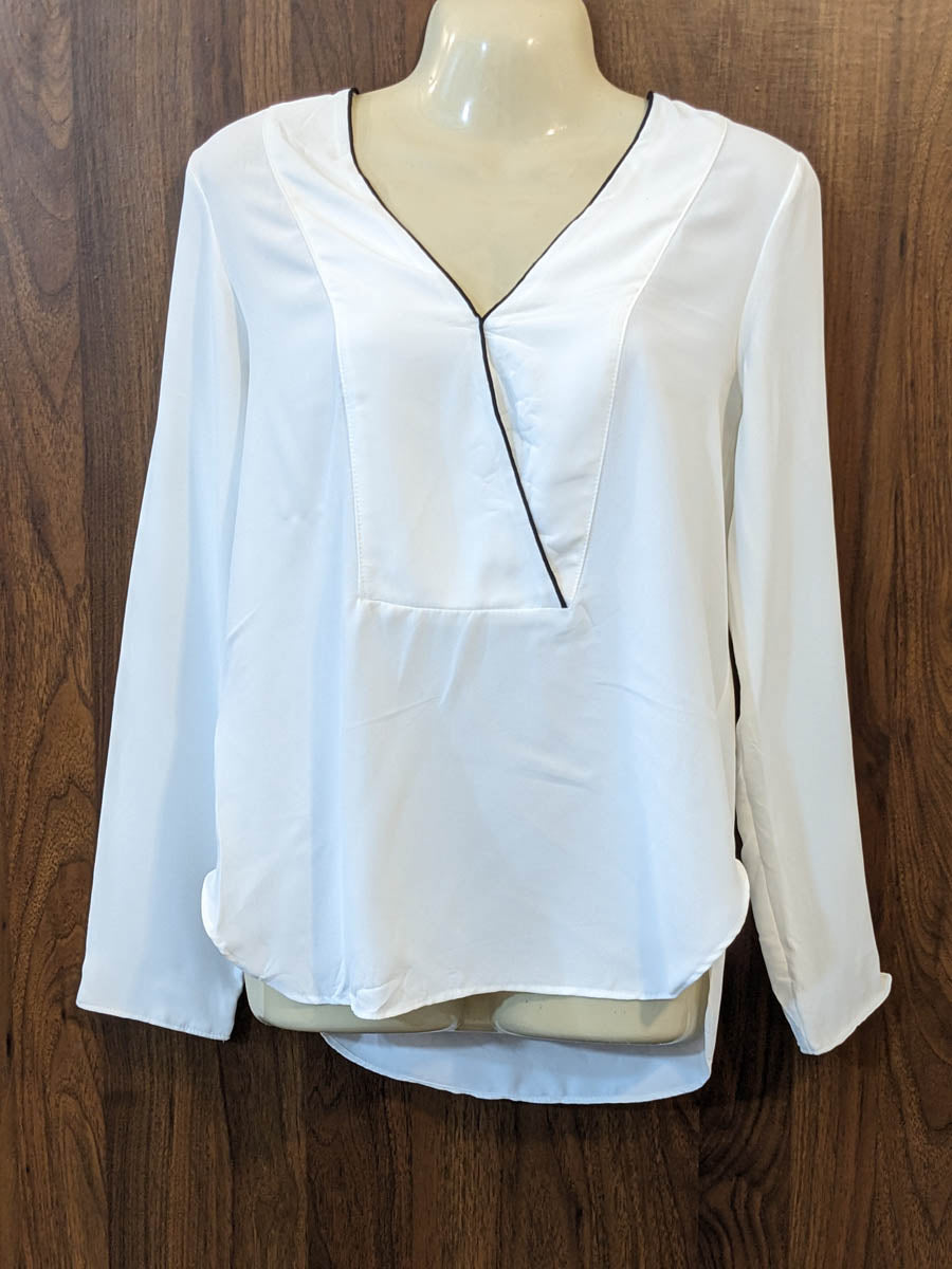 Imported Full sleeve top chiffon full sleeve top No-7473 Velnoor Store