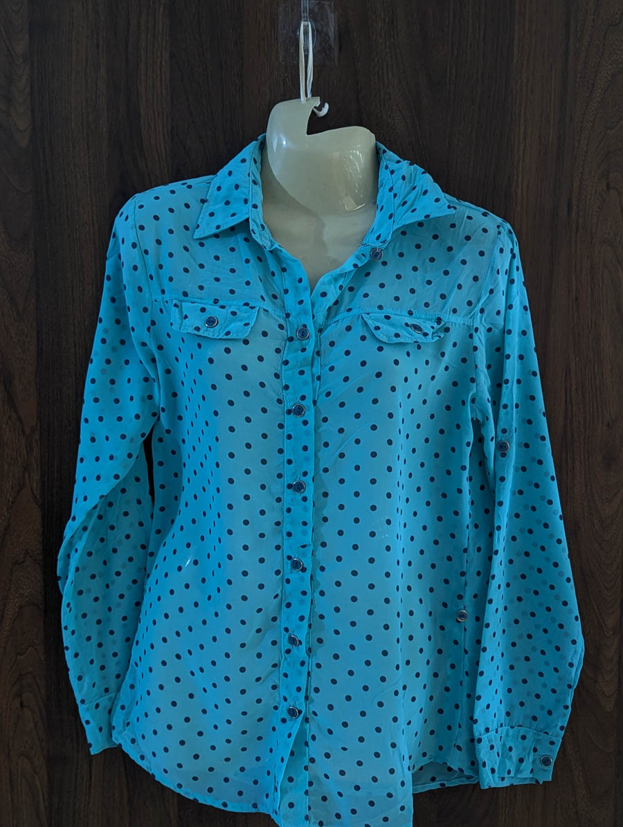 Imported Full sleeve top chiffon full sleeve top No-5003 Velnoor Store