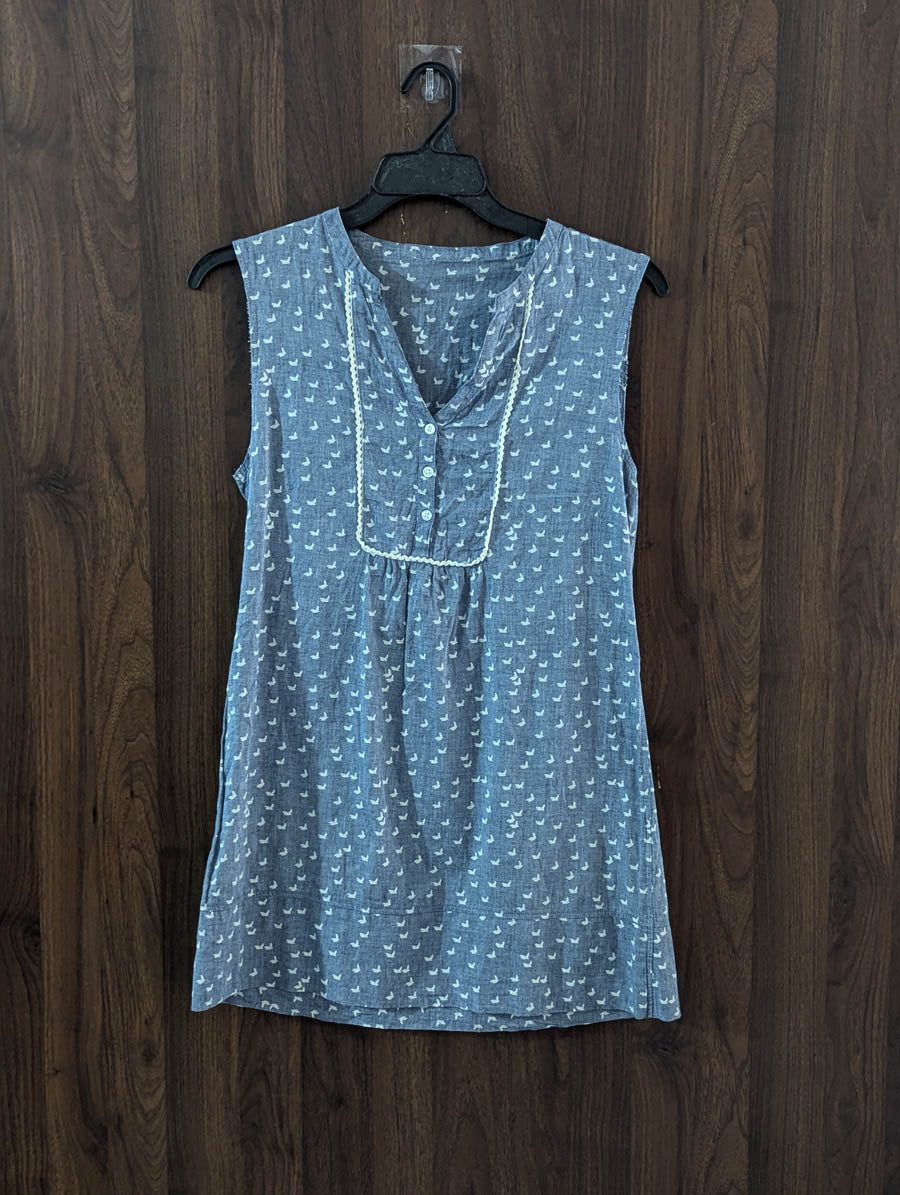 Imported Sleeveless cotton sleeveless No-4072 Velnoor Store
