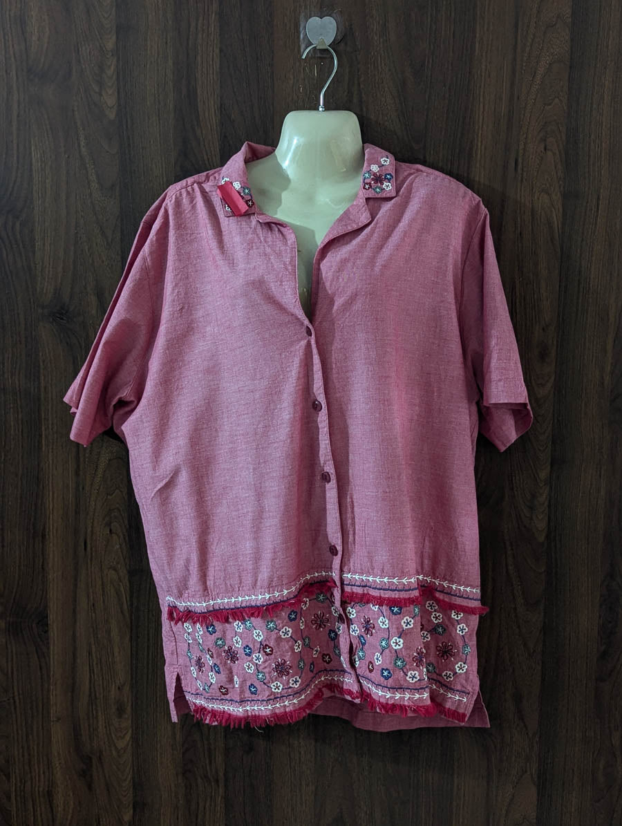 Imported Half sleeve top cotton half sleeve top No-5727 Velnoor Store