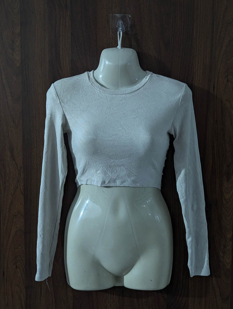 Imported Crop top jersey crop top No-4364 Velnoor Store