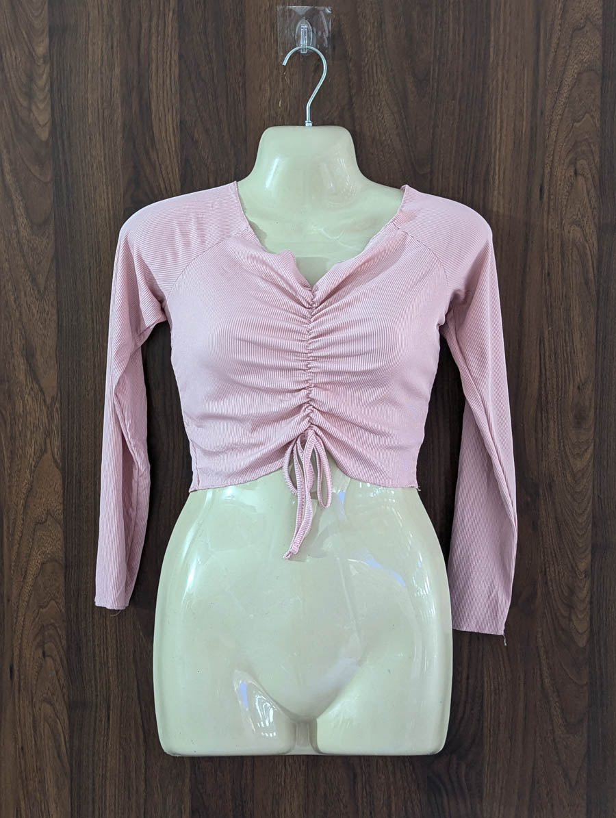 Imported Crop top jersey crop top No-3776 Velnoor Store