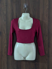 Imported Crop top jersey crop top No-3820 Velnoor Store