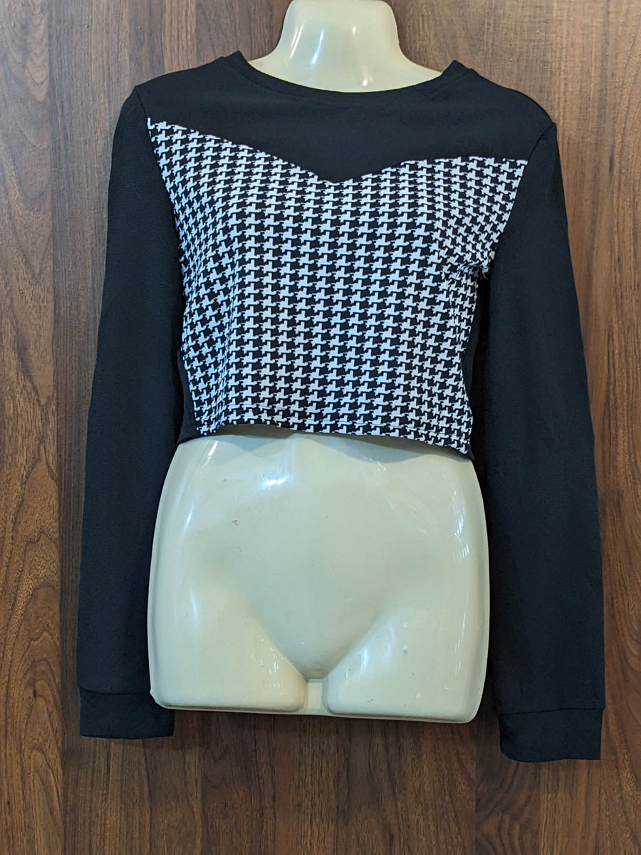 Imported Winter crop top winter winter crop top No-8206 Velnoor Store