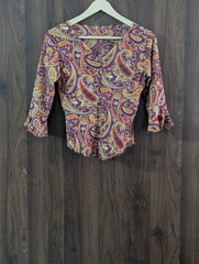 Imported Full sleeve top chiffon full sleeve top No-1570 Velnoor Store