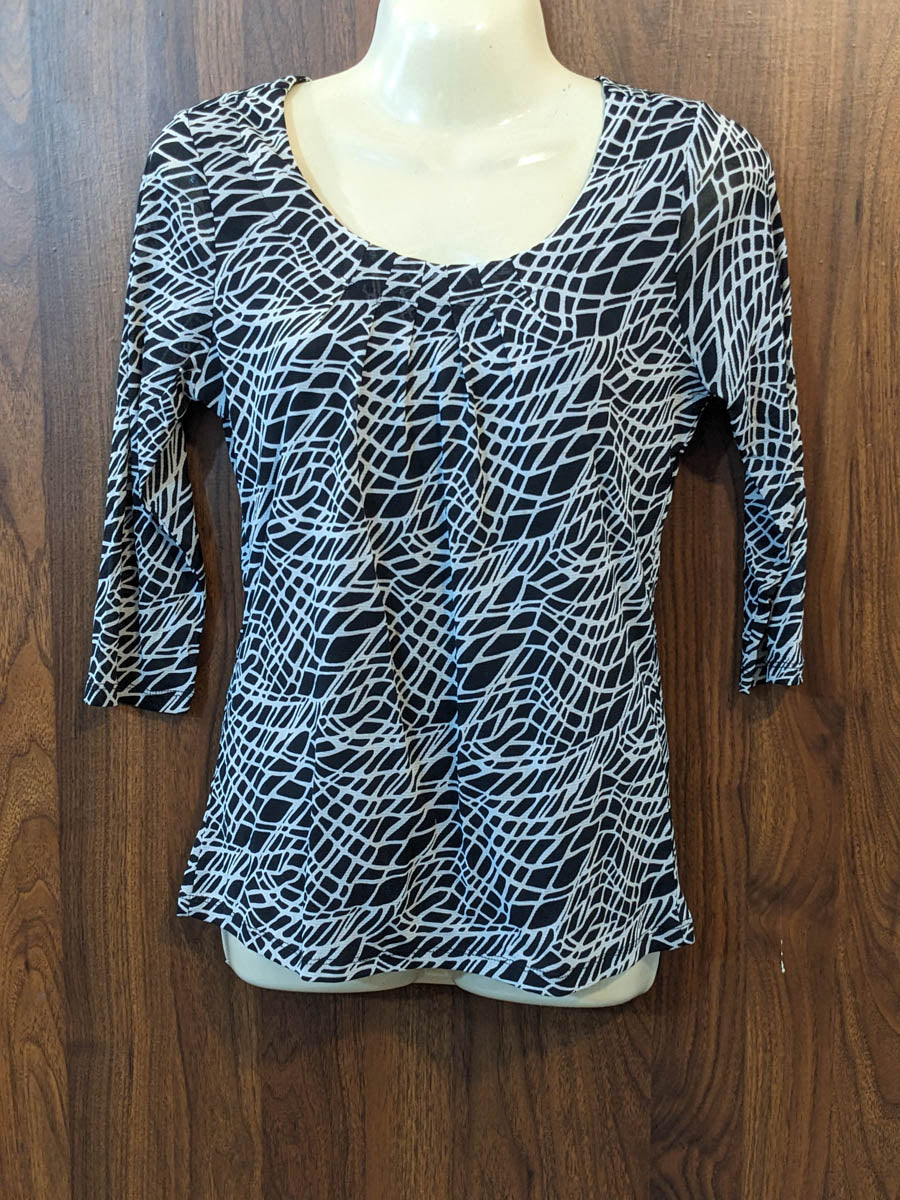 Imported Full sleeve top chiffon full sleeve top No-7580 Velnoor Store