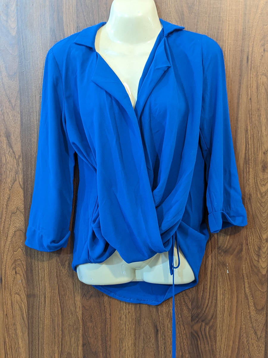Imported Full sleeve top chiffon full sleeve top No-7573 Velnoor Store