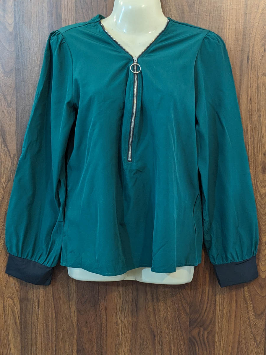 Imported Full sleeve top chiffon full sleeve top No-7438 Velnoor Store