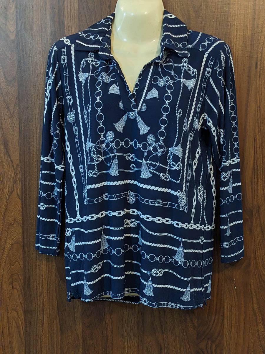 Imported Full sleeve top chiffon full sleeve top No-7450 Velnoor Store