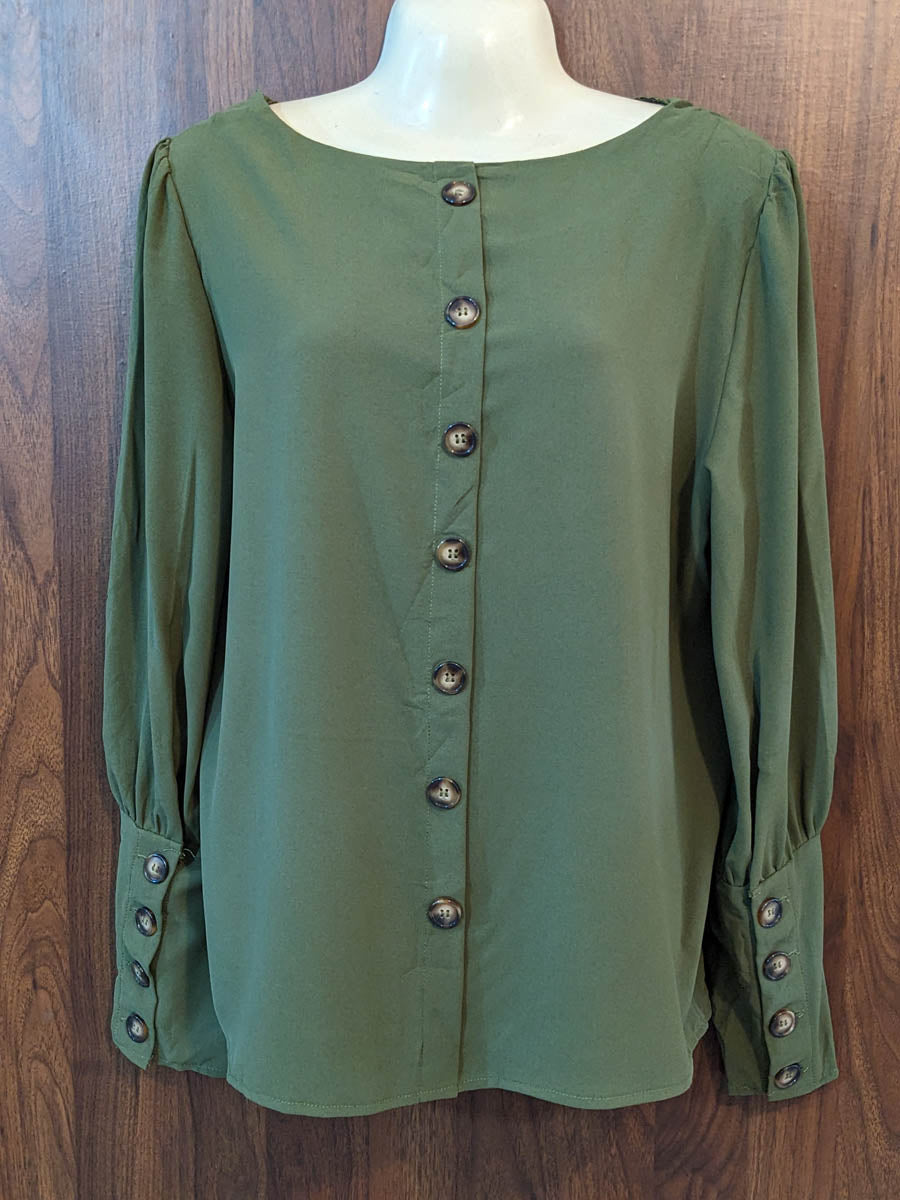 Imported Full sleeve top chiffon full sleeve top No-7396 Velnoor Store
