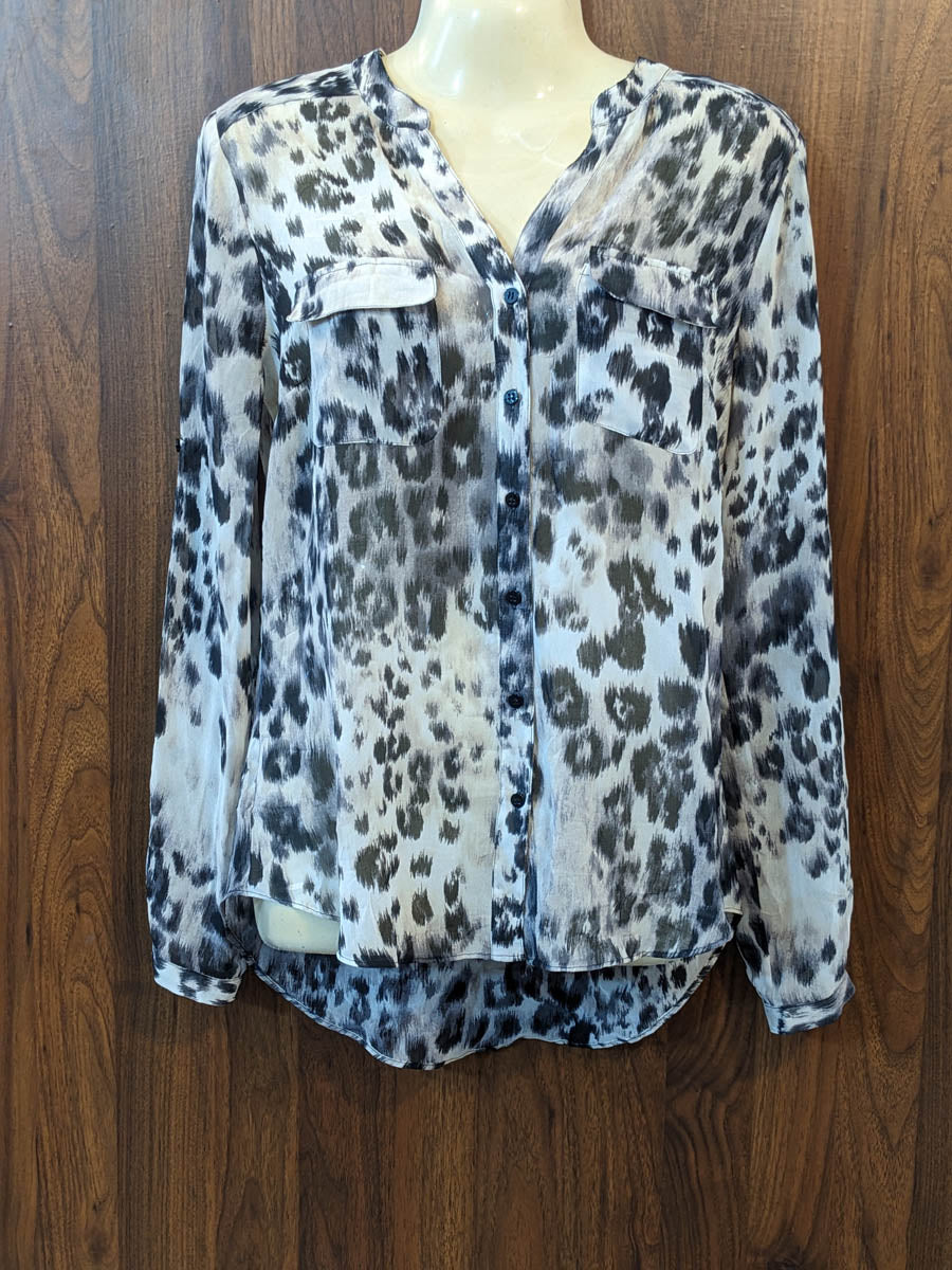 Imported Full sleeve top chiffon full sleeve top No-7551 Velnoor Store
