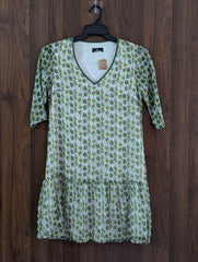 Imported Western mini dress chiffon mini dress No-2785 Velnoor Store