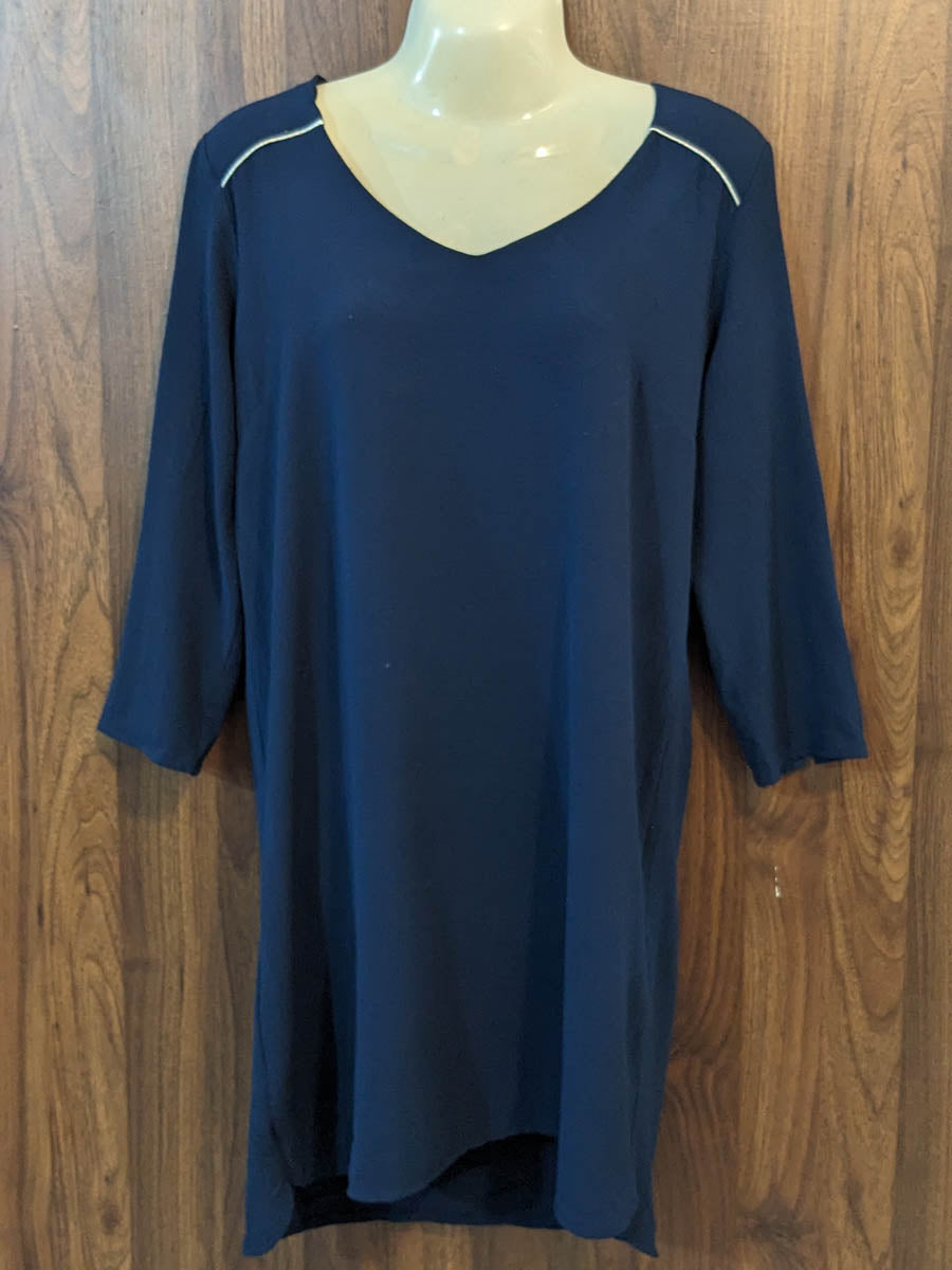Imported Long top chiffon long top No-7410 Velnoor Store
