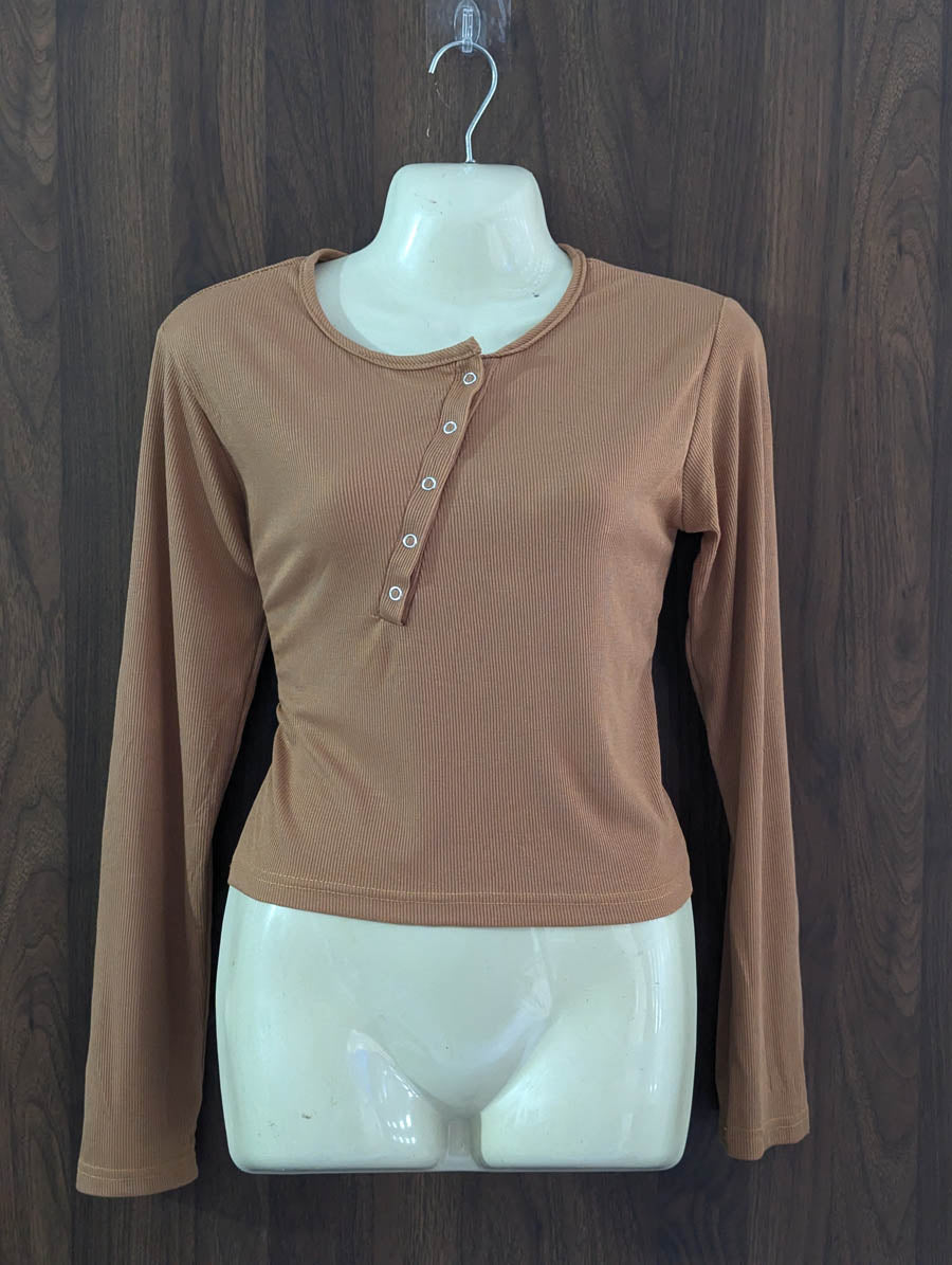 Imported Crop top jersey crop top No-3743 Velnoor Store