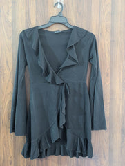 Imported Western mini dress jersey mini dress No-2882 Velnoor Store