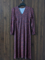 Imported Western Long dress jersey long dress No-2643 Velnoor Store