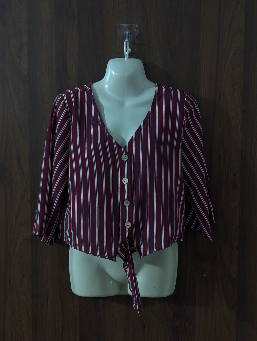 Imported Crop top linen crop top No-4201 Velnoor Store