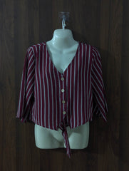 Imported Crop top linen crop top No-4201 Velnoor Store