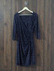 Imported Western Mini dress silk jersey mini dress No-2627 Velnoor Store