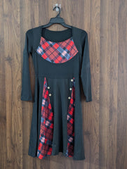 Imported Western long dress silk jersey long dress No-2790 Velnoor Store