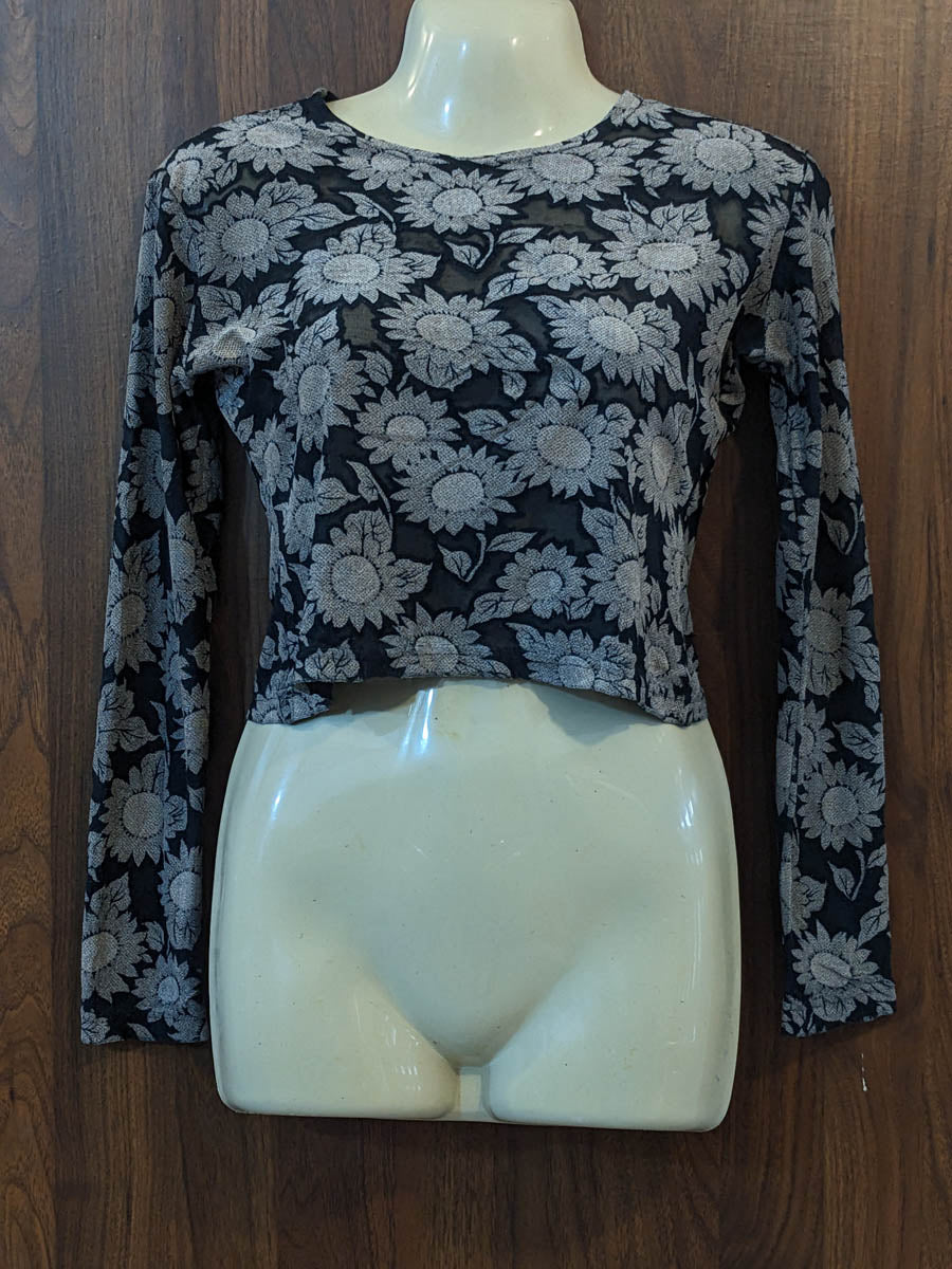 Imported Winter crop top winter winter crop top No-8251 Velnoor Store
