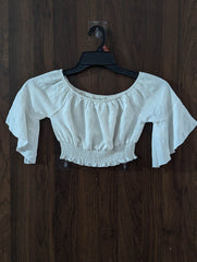 Imported Crop top cotton jersey crop top No-3555 Velnoor Store
