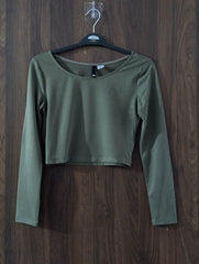 Crop top jersey crop top No-1880 Velnoor Store