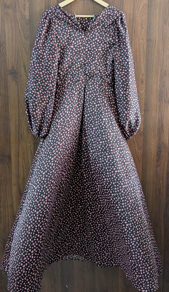 Imported Maxi silk maxi No-1426 Velnoor Store