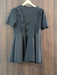 Imported Western mini dress chiffon mini dress No-1342 Velnoor Store