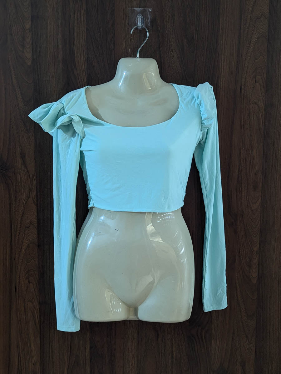 Imported Crop top jersey crop top No-4300 Velnoor Store