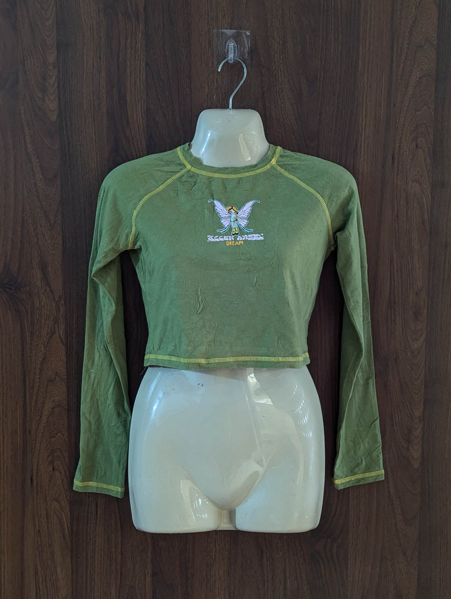 Imported Crop top jersey crop top No-4297 Velnoor Store